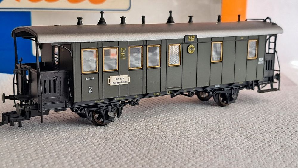 Wagon osobowy bagażowy H0 Roco