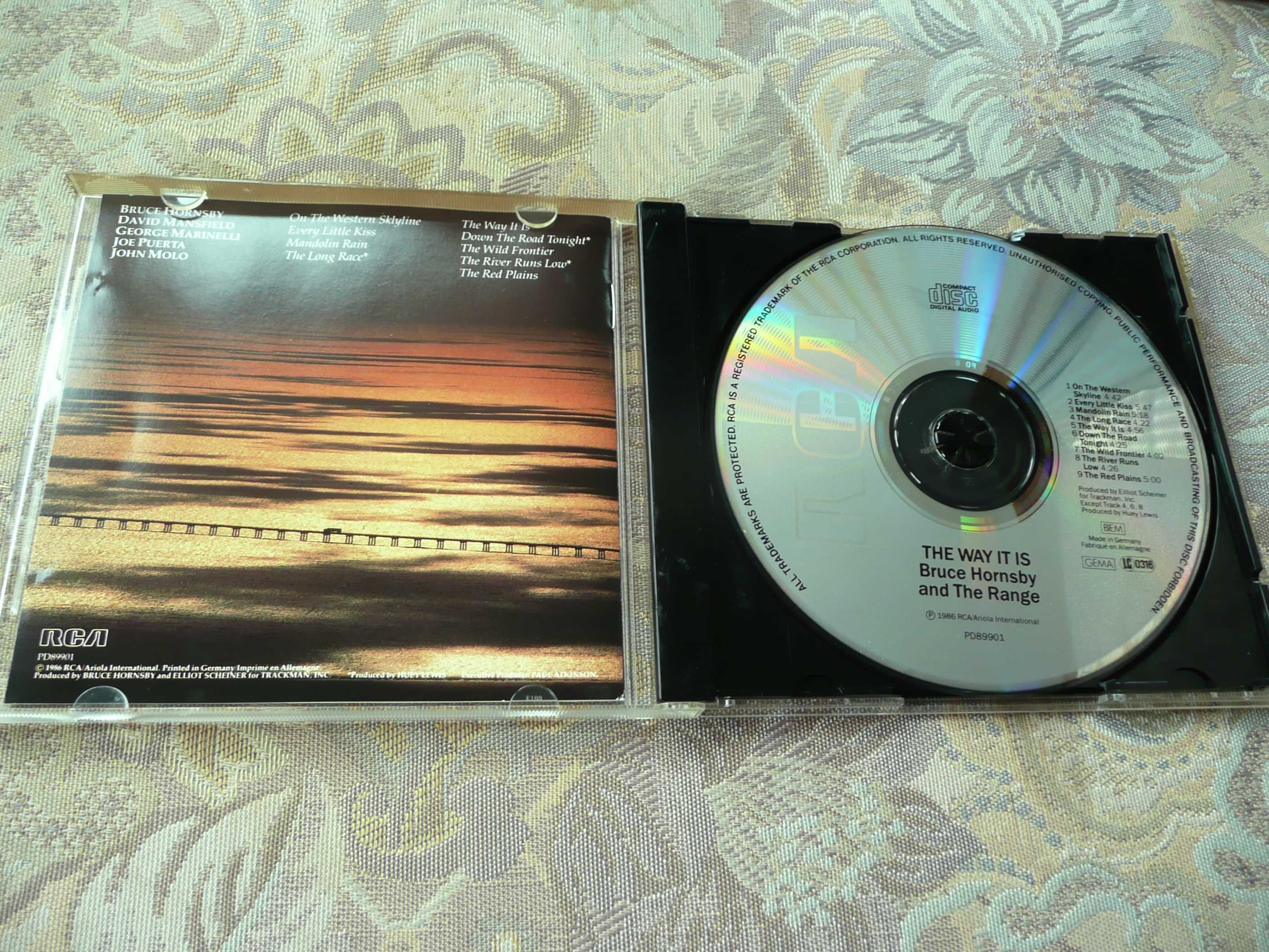 BRUCE HORNSBY the way it is płyta kompaktowa cd