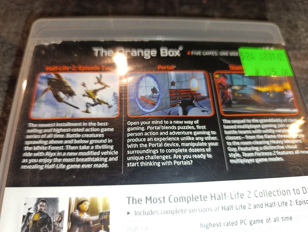The Orange Box PS3 bez rysek sklep kioskzgrami Ursus