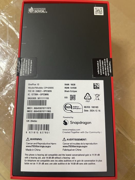 OnePlus 13 16/512 USA Global Новий!!!