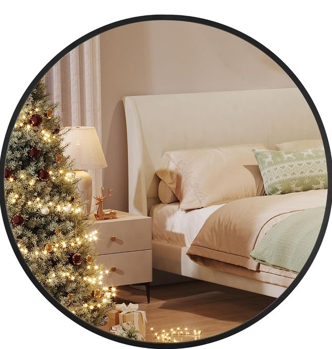 Lustro ścienne okrągle Średnica 40. 7cm