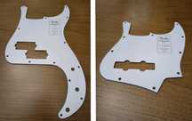 Pickguards Fender originais - Precision Bass e Jazz Bass