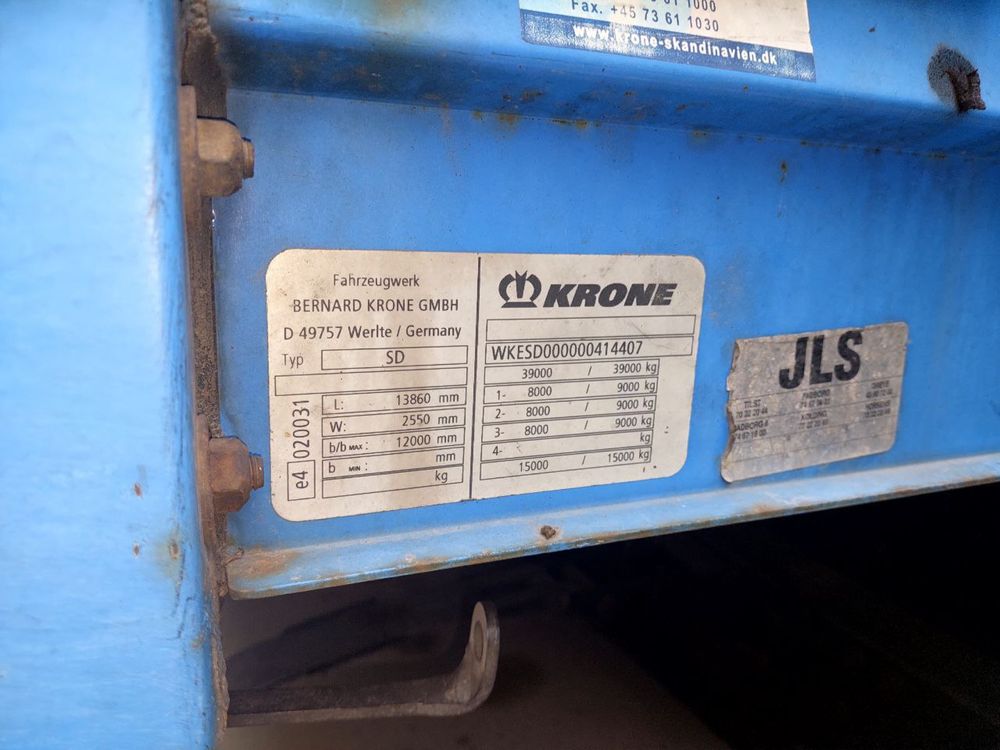 Продается полуприцеп Krone сцепка