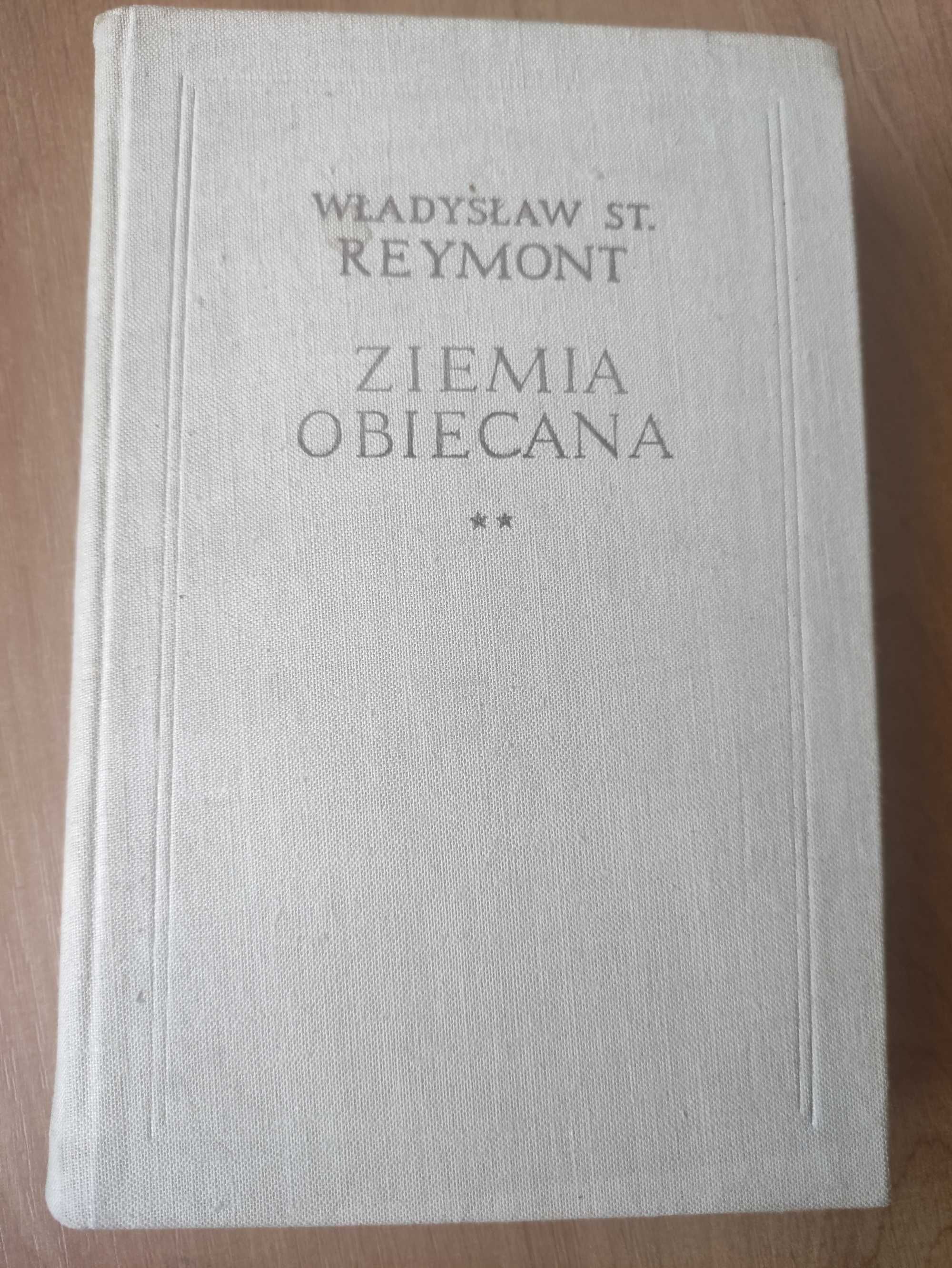 W.S.Reymont,, Ziemia obiecana " tom 2  1957