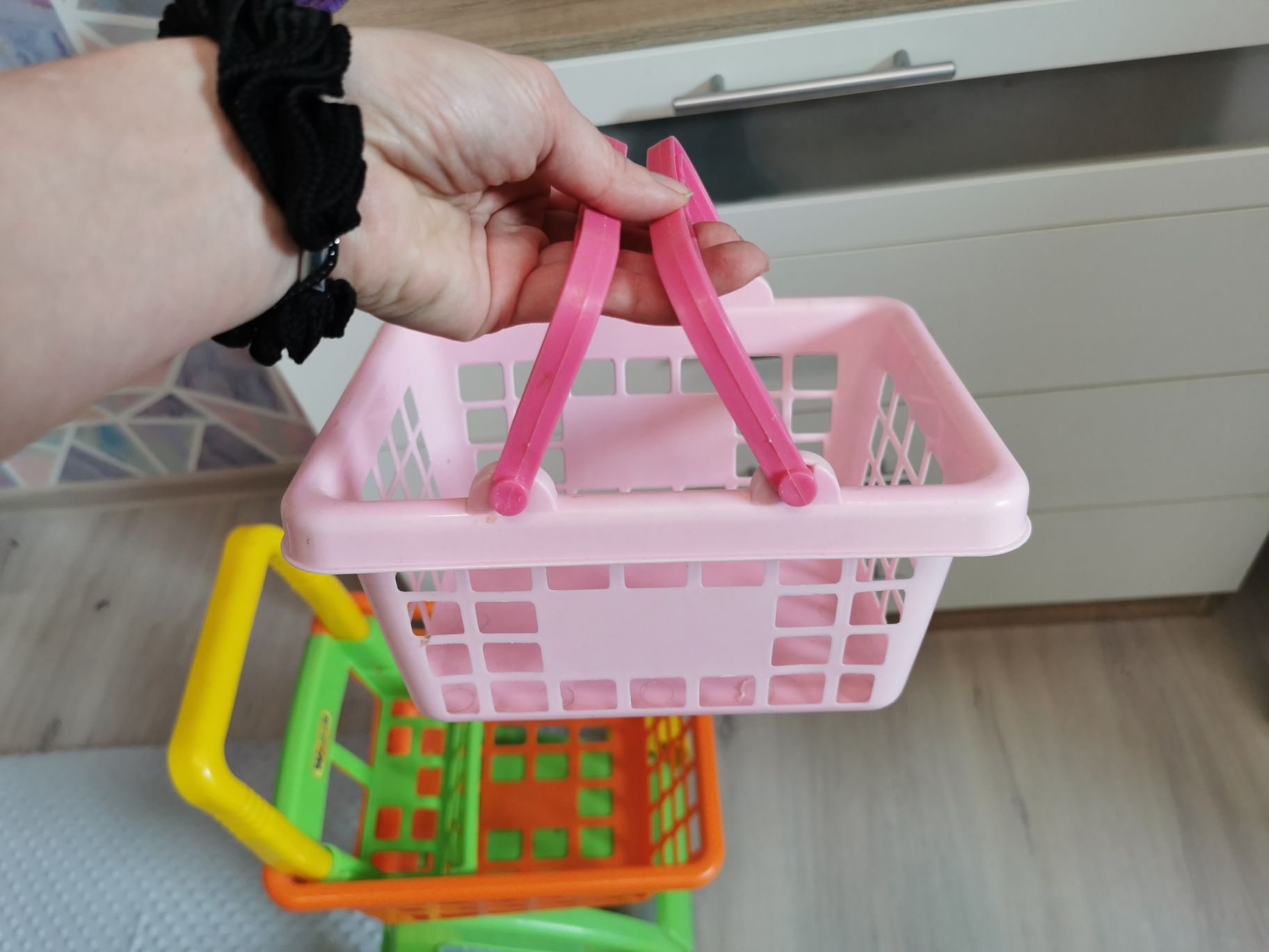 Wózek sklepowy na zakupy wader zabawkowy gratis