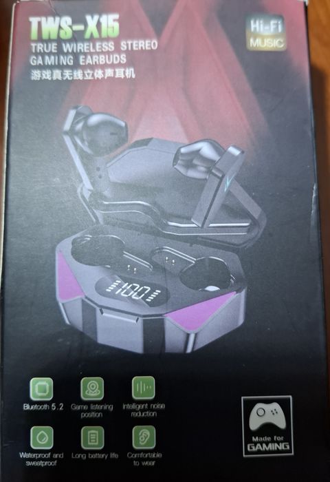 Auriculares Wireless Gaming mode