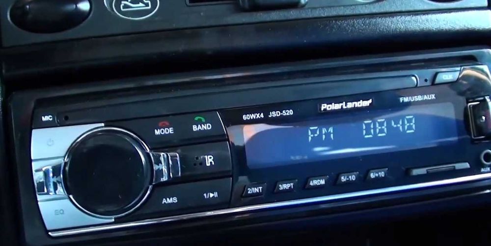 Автомагнітола з bluetooth 60 вт usb флешка microsd карата пам'яті