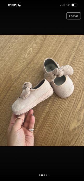 Sapatos Vitoria bebe menina