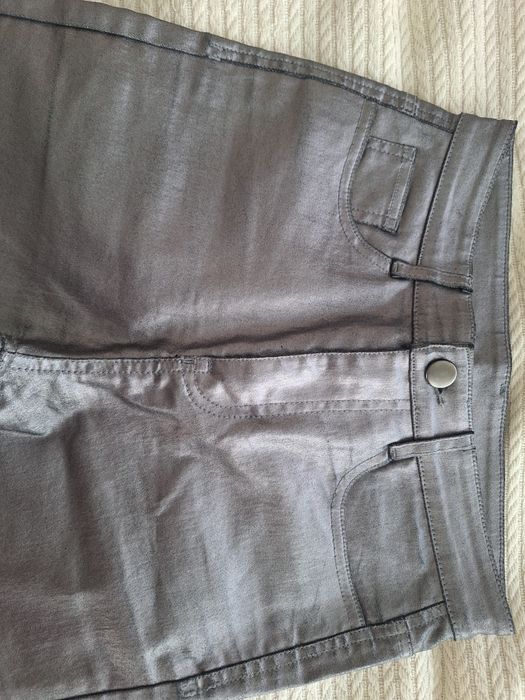 Фірмові джинси Calzedonia нові металік,срібло