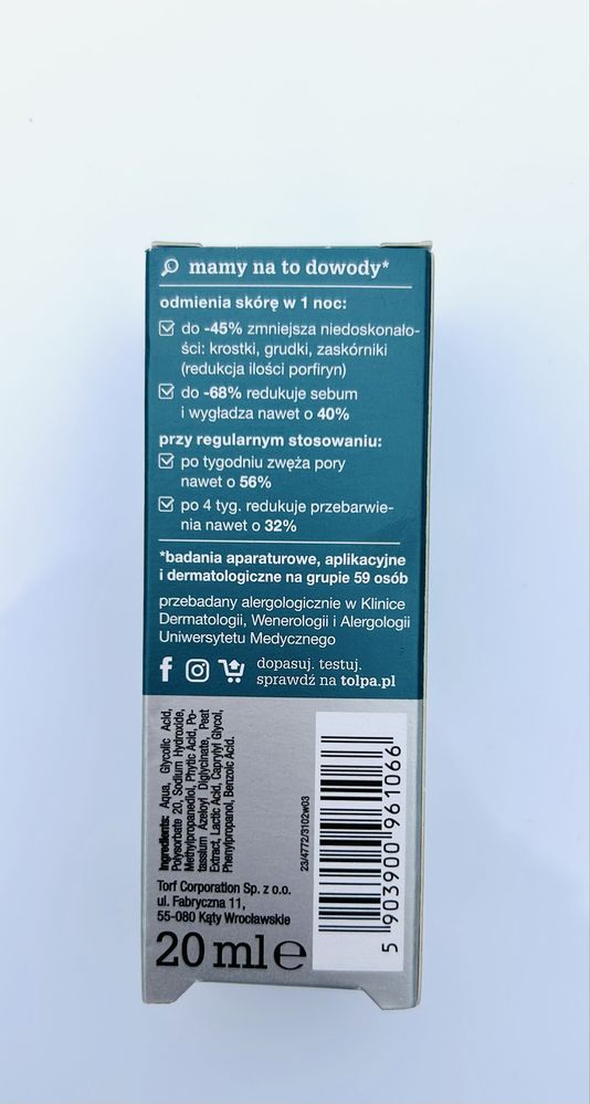 Tołpa Dermo Face Sebio+ Serum do twarzy, z 4 molekułami