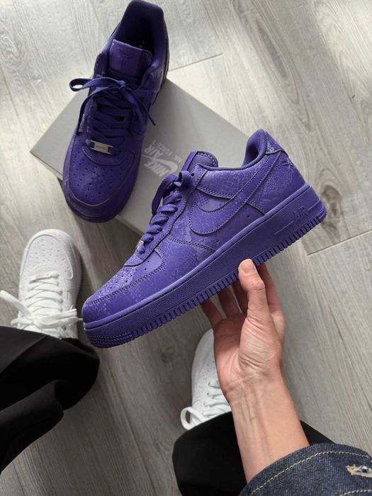 Кросівки Nike Air Force 1 Low x Kobe Bryant Court Purple premium