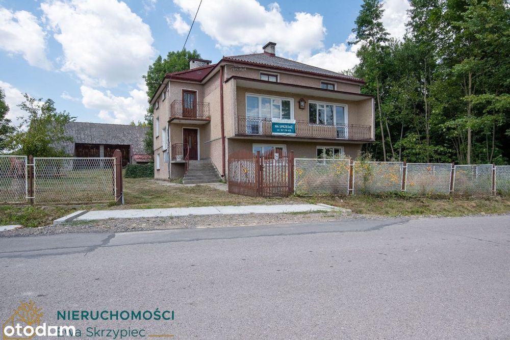 Dom na wiejskim zaciszu + budynki i działka 30 ar.