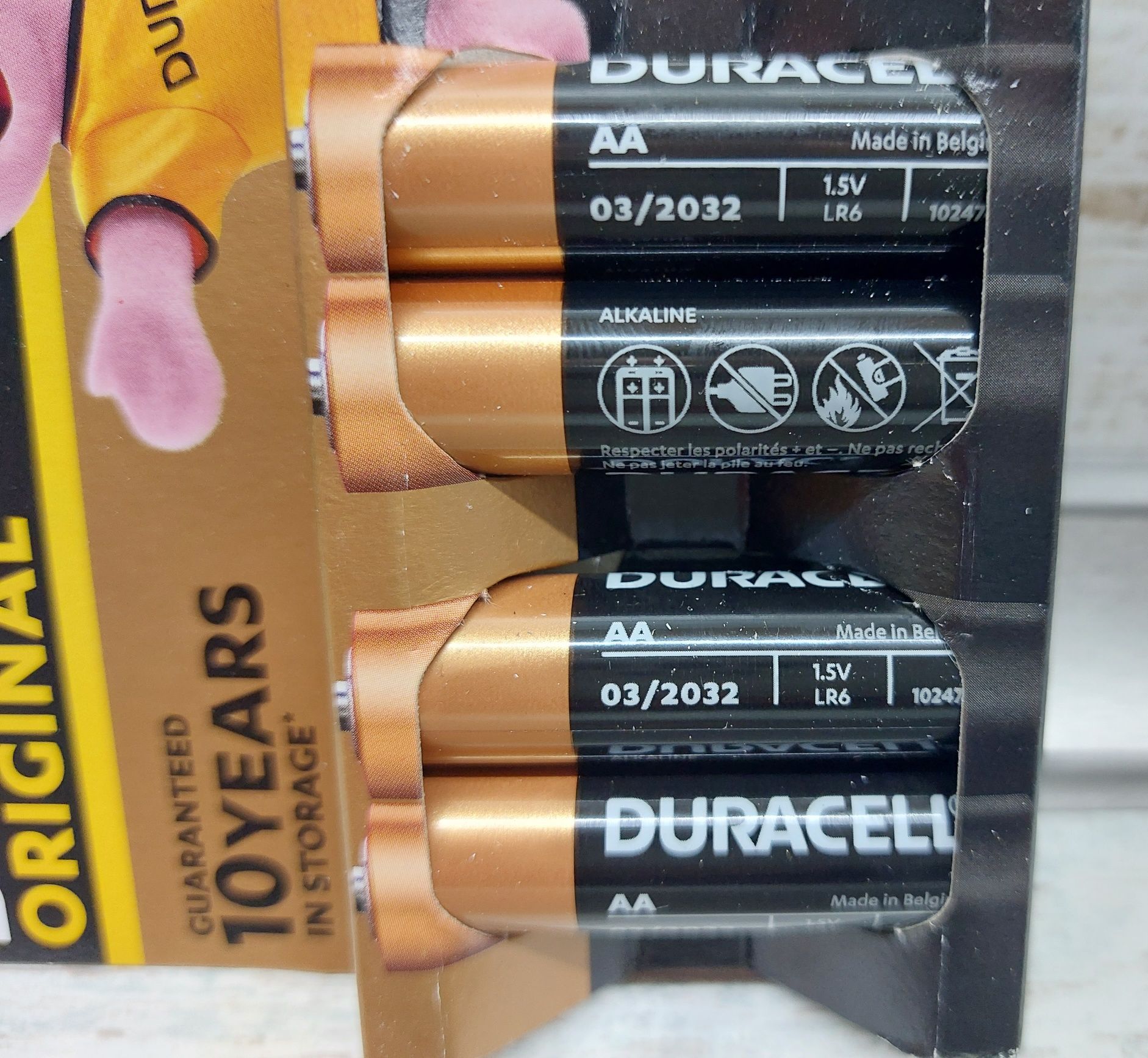 Батарейки Duracell Original AA 1.5V Дюрасел