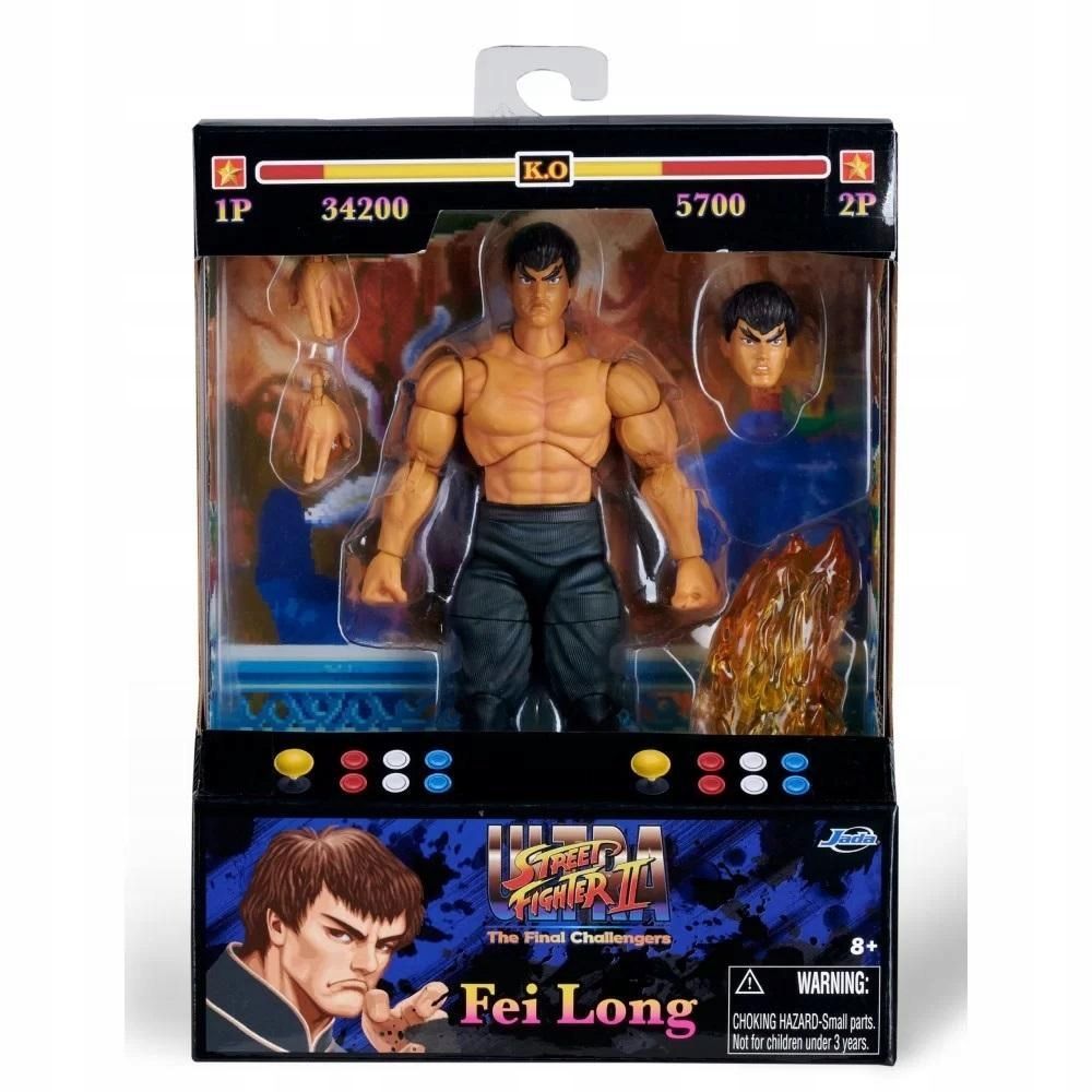 Street Fighter Fei-long 15cm, Jada