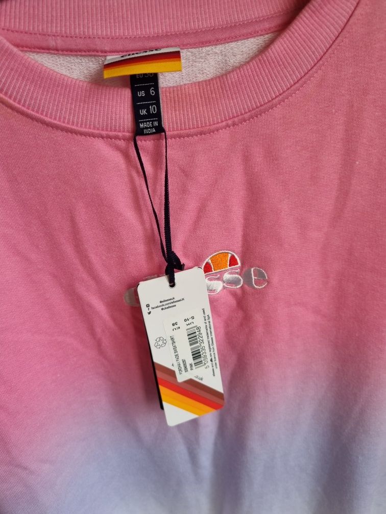 Ellesse bluza oryginalna  rozowa  Nowa uk10 S/M
