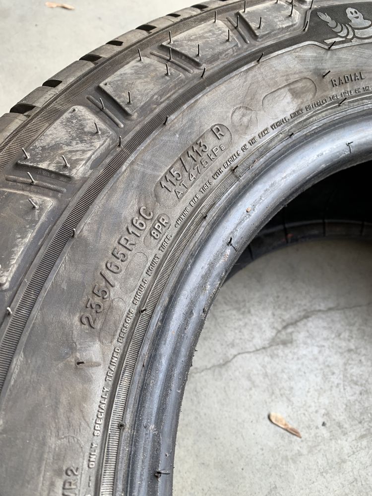 (1шт) 235/65R16C Michelin Agilis 3 (8мм 2023рік) літня шина