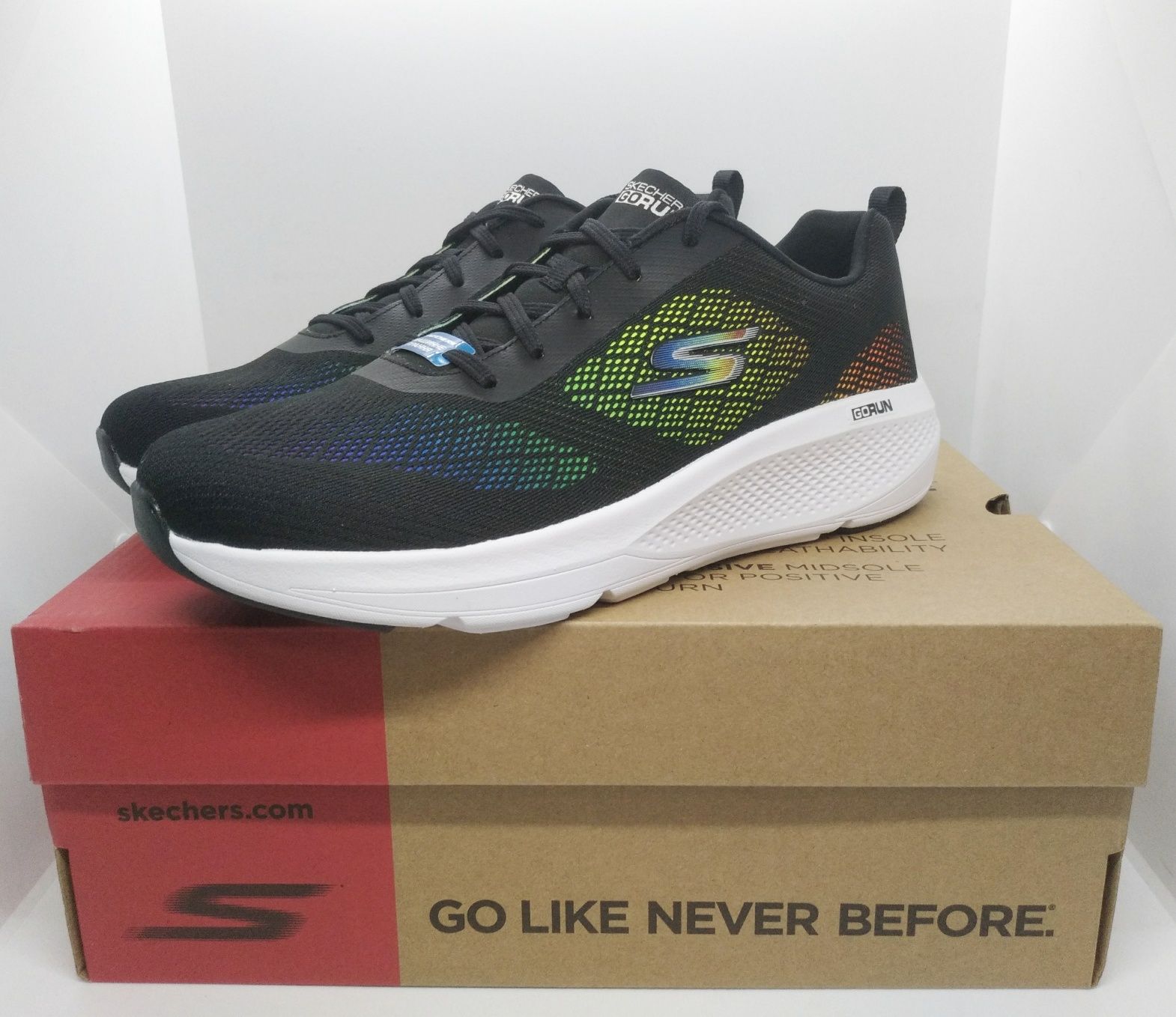 кроссовки 23,5 и 28см Skechers Go Run оригинал