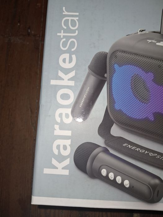 Coluna Bluetooth karaoke 'Sistem Star