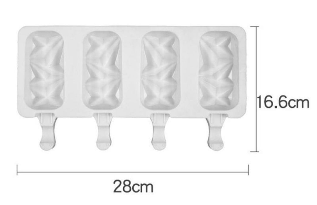 Sylikonowa forma do lodów, cakesicles