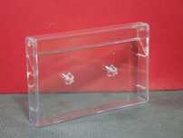 Caixa para Cassete Transparente / Formato Redondo USA / Artigo Novo