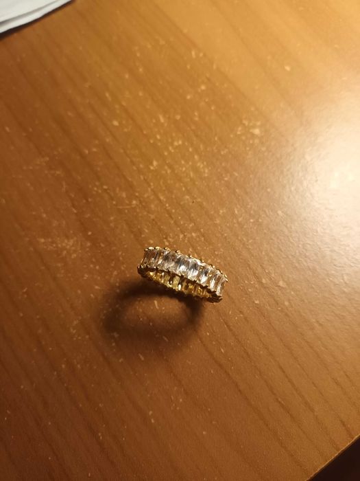 Aliança em aço inoxidável n.18  compedras