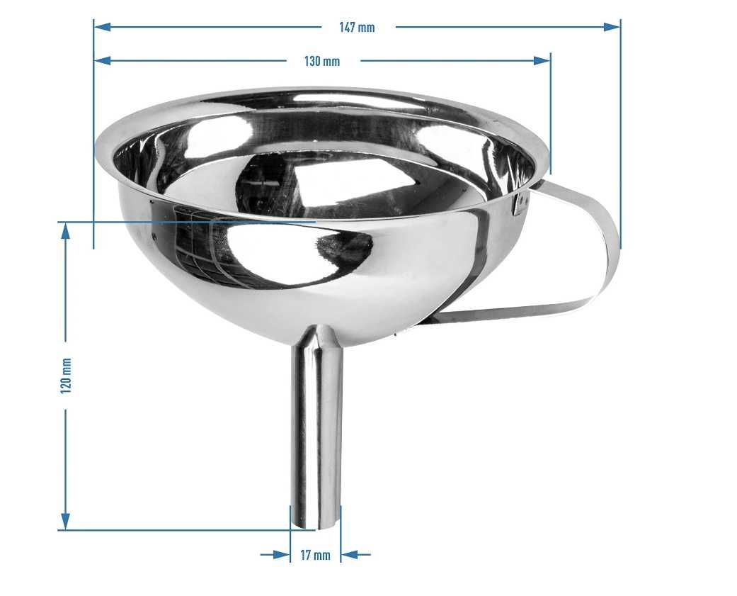 Lejek stalowy fi 13 cm - Browin 350055