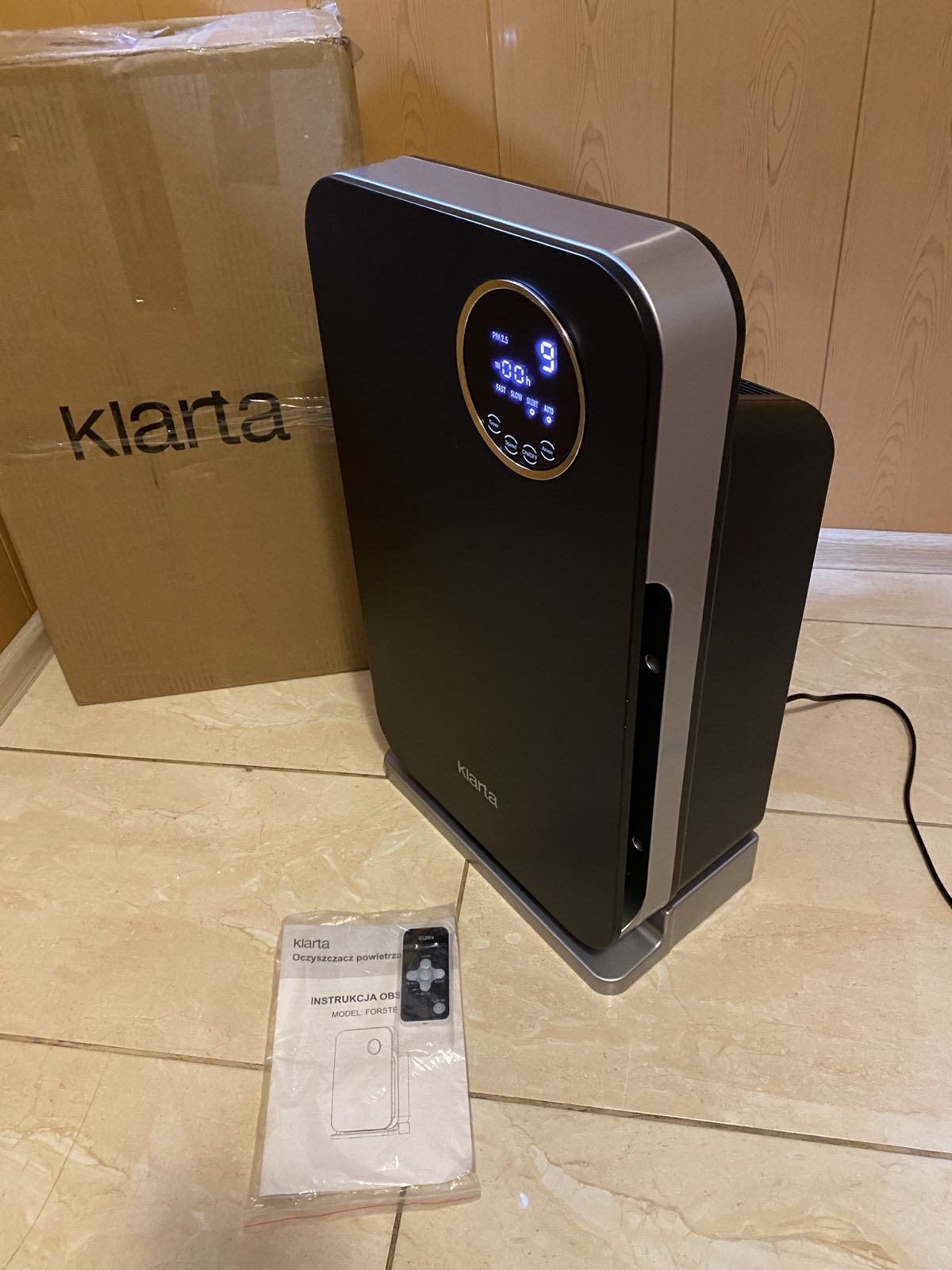 Польский Очиститель воздуха+ Ионизатор Klarta Forste 2