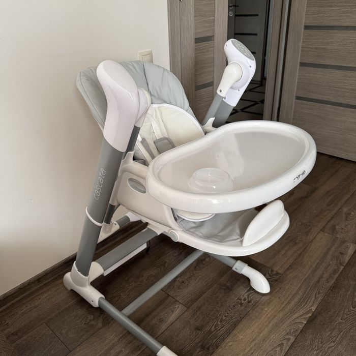 Крісло гойдалка та для годування 2в1 Carello Cascata