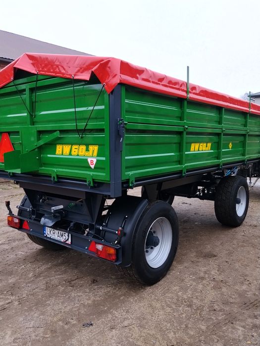 Przyczepa wywrotka na trzy strony HW 6011
