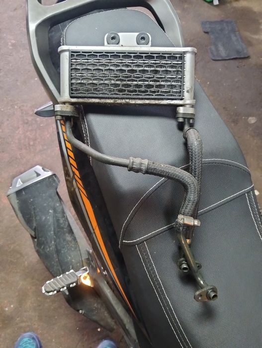 Радіатор  та стартер До двигуна 166FMM loncin Cr 4 Geon cr 6