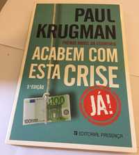 Acabem com esta Crise Já, de Paul Krugman