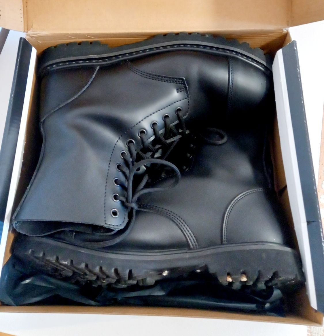 Botas de couro brandit 43