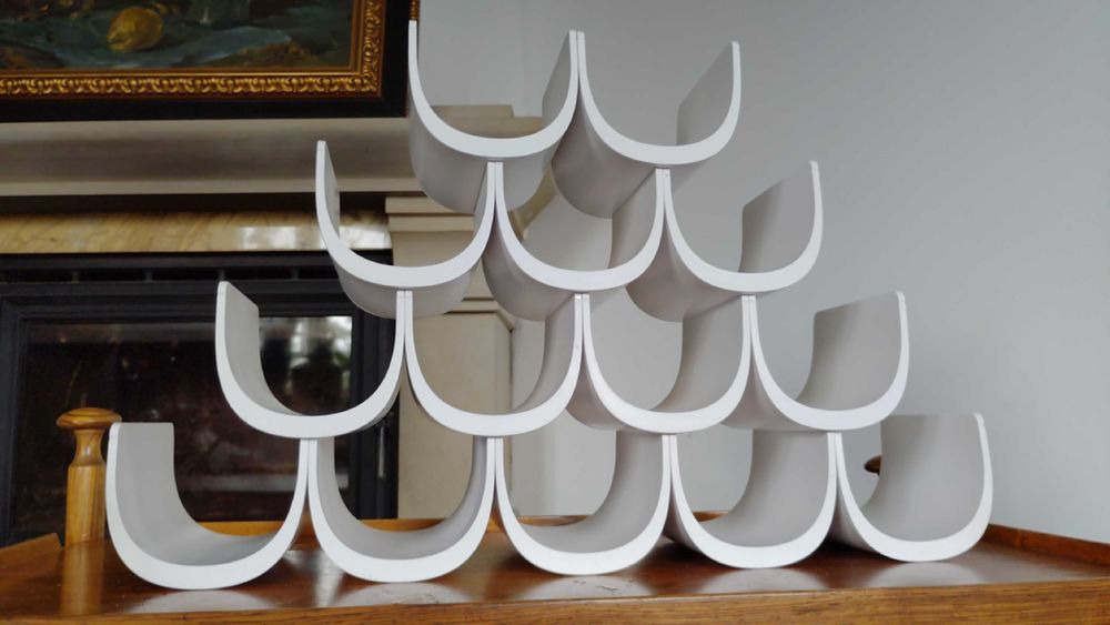 Alessi,"Noe" stojak na wino projekt G.Lacchetti