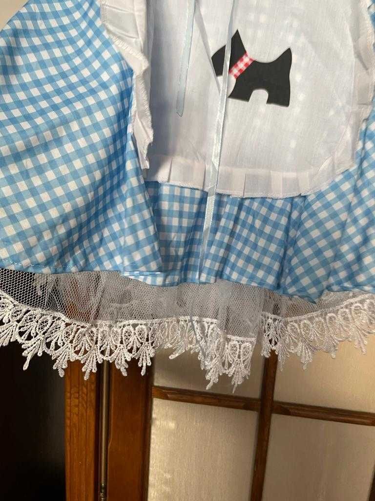 Strój karnawałowy Dorotka - Czarnoksiężnik z Krainy Oz roz. L-XL