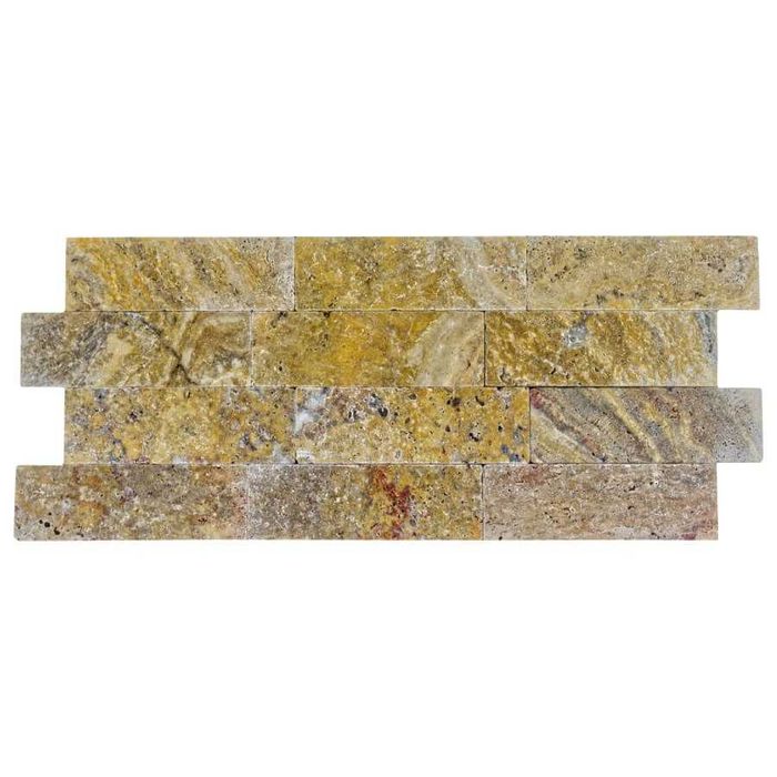 Płytki Trawertyn Scabos bębnowany 30,5x10x1 cm