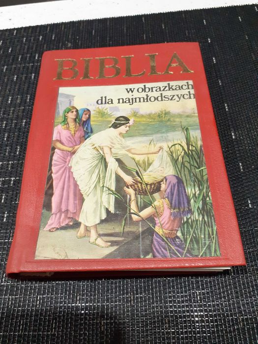 Książka. Biblia dla najmłodszych.