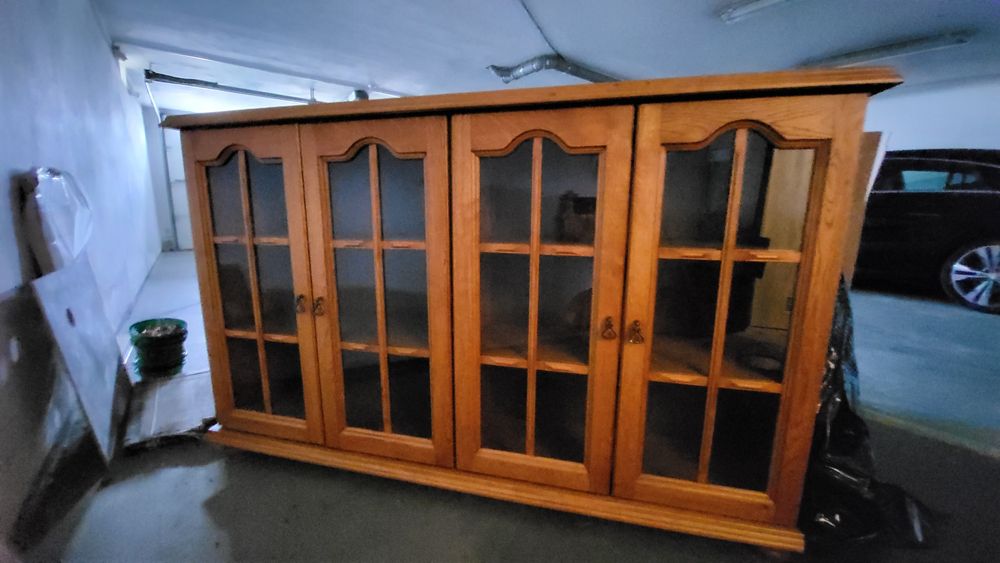Sprzedam komodę dębową wys.106 cm dl.170 cm gł 34cm, cena 530zl