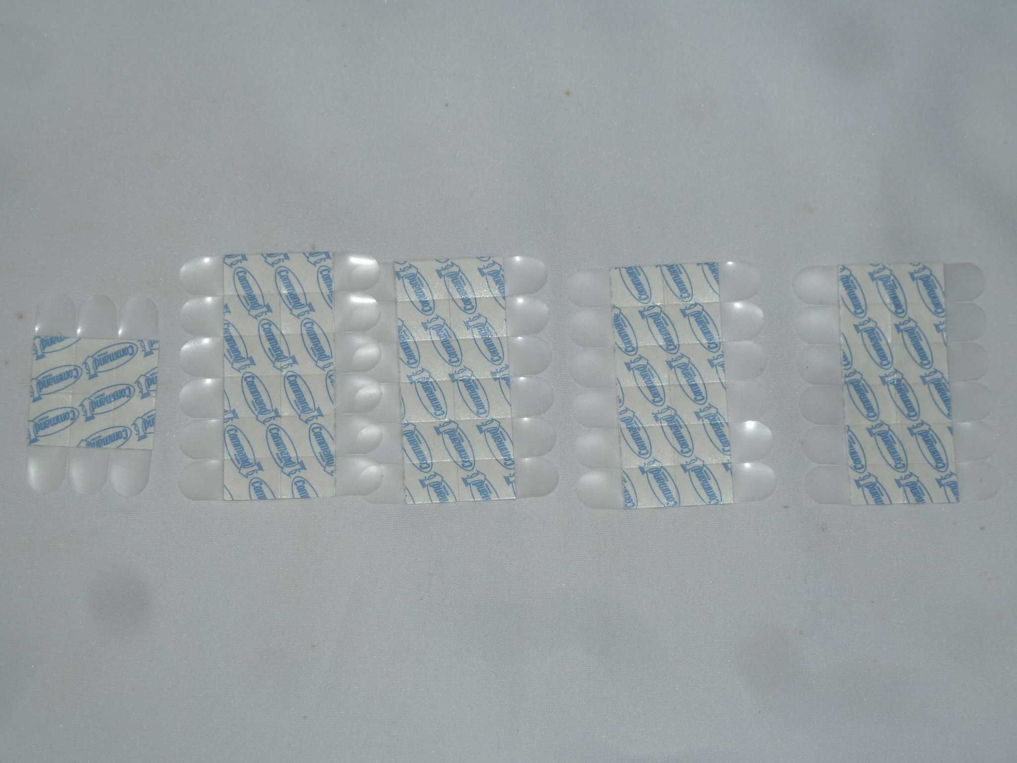 Haczyki do Ozdób - 3M COMMAND - aż 45 sztuk + 54 paski