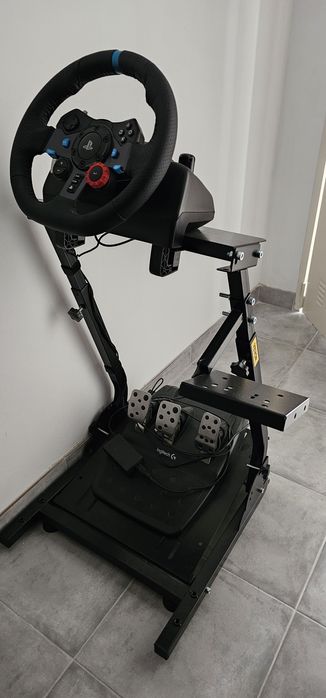 Volante Logitech G29 com pedais + suporte Vevor