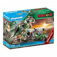 Конструктор динозавр playmobil dinos атака trex тирекс