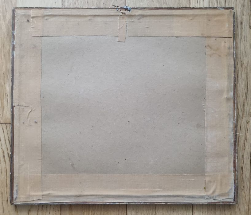 Żaglówki stary obraz olejny