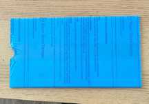 Formatka z plexi 1mm