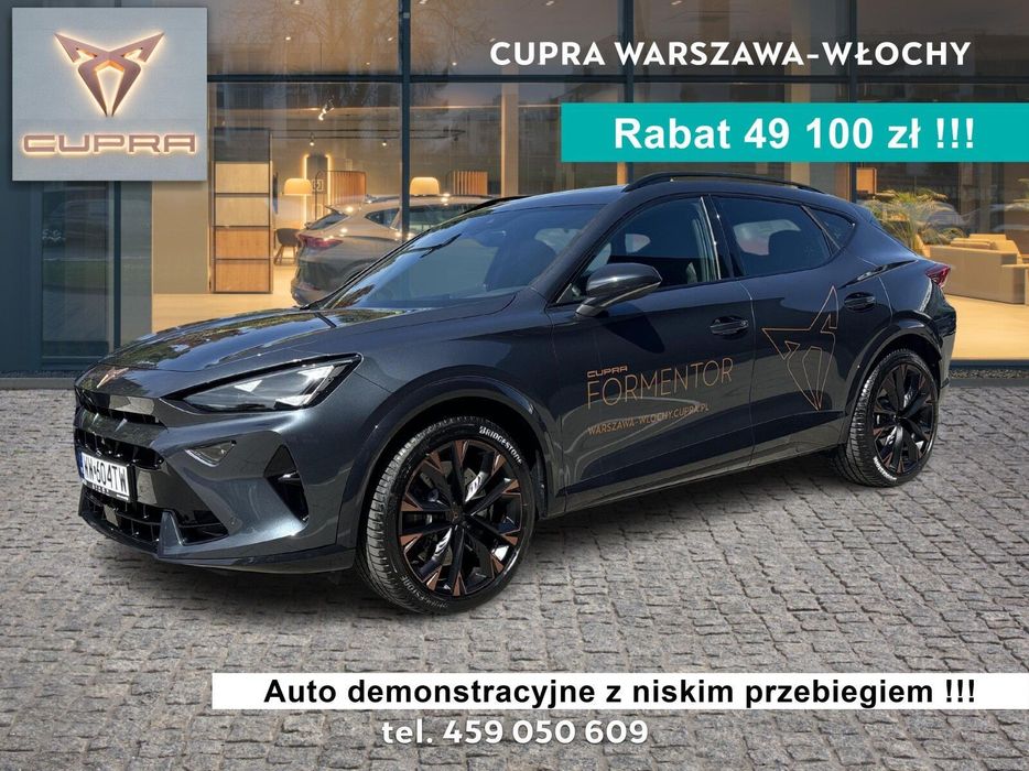 Cupra Formentor 2.0 TSI 333KM VZ 4Drive 7-biegowa automatyczna