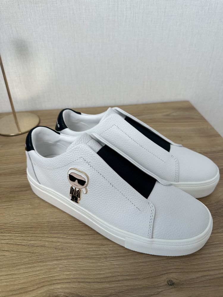 Кросівки, кроссовки karl lagerfeld. Натуральна шкіра. Карл Лагерфельд