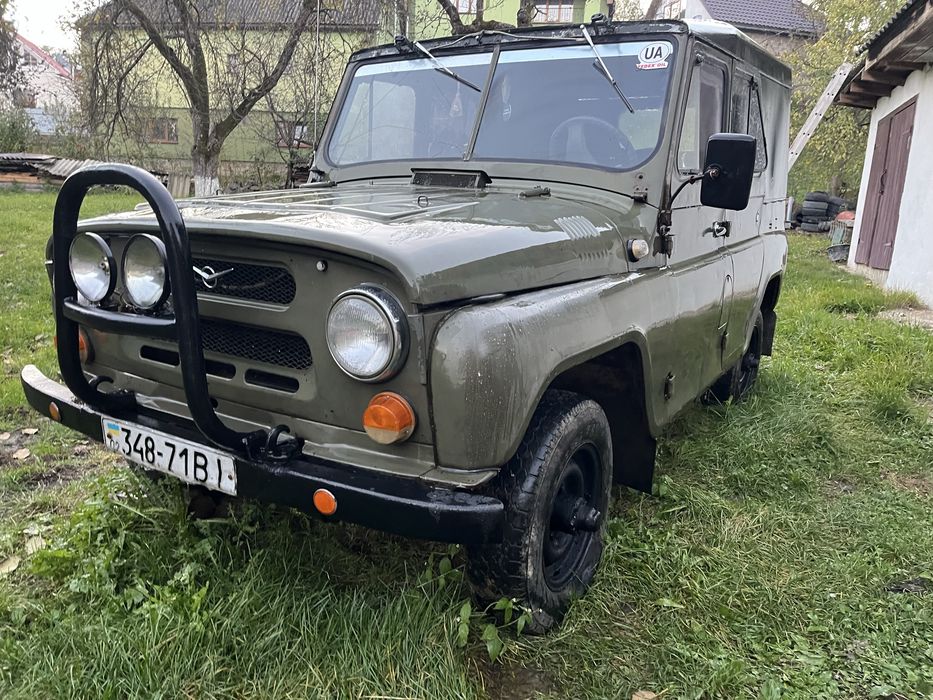Бобик уаз 469 воєнні мости