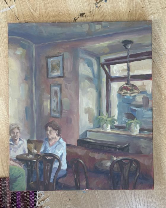 Obraz ,,Kawiarnia”