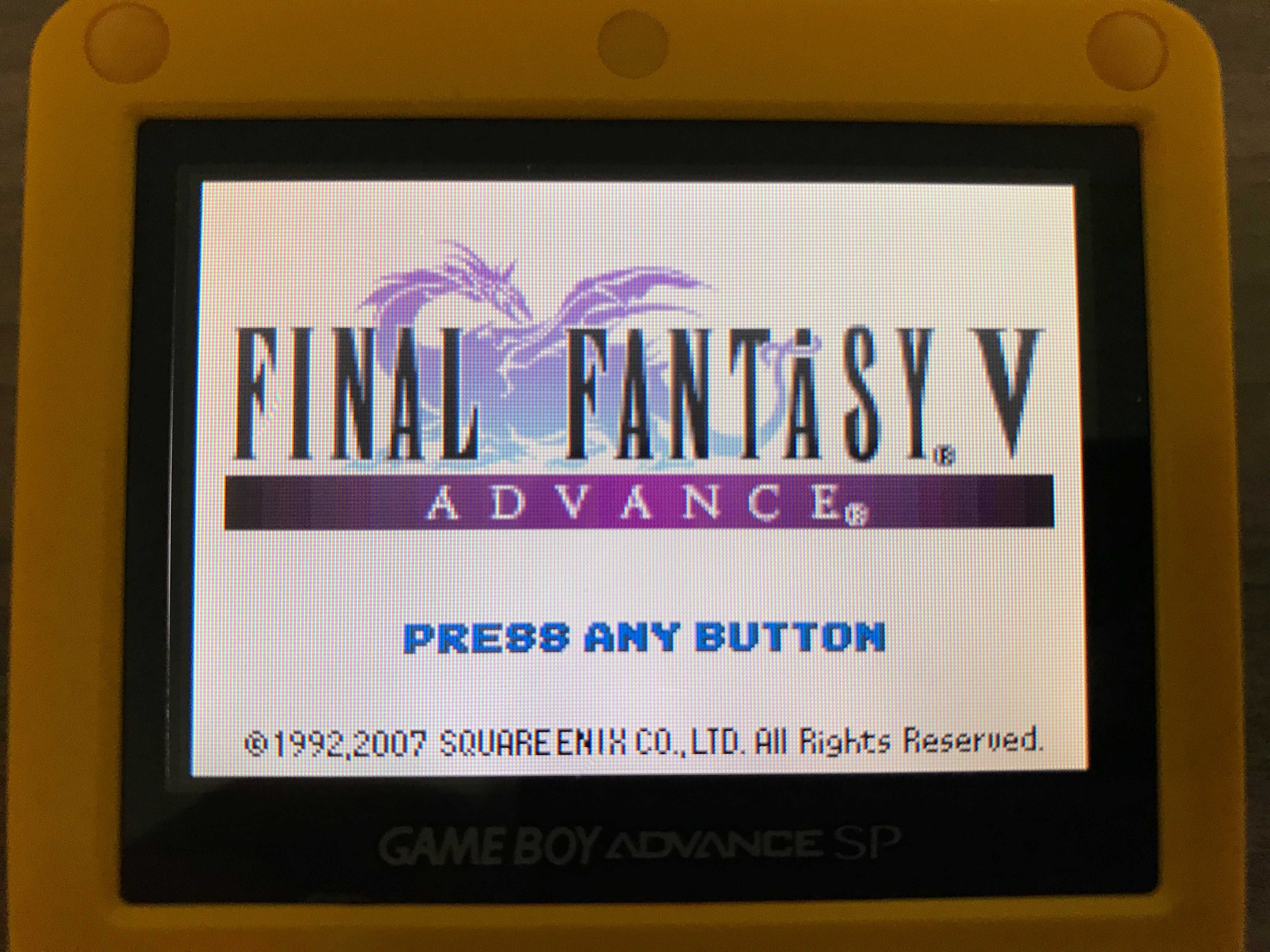 Final Fantasy V 5 Advance Game Boy, EUR