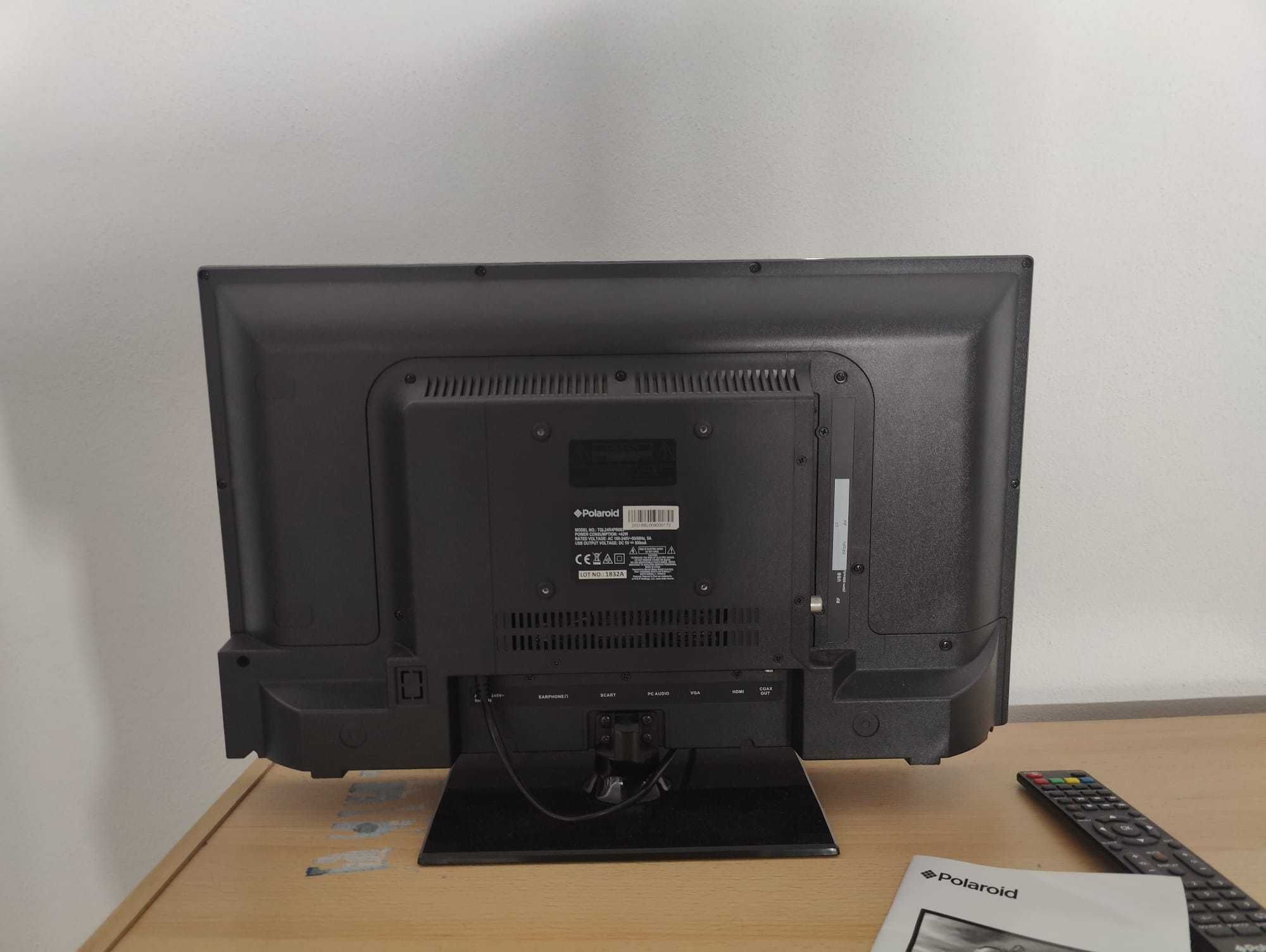Polaroid TV 24 Polegadas FHD: Imagens Nítidas em Tamanho Compacto