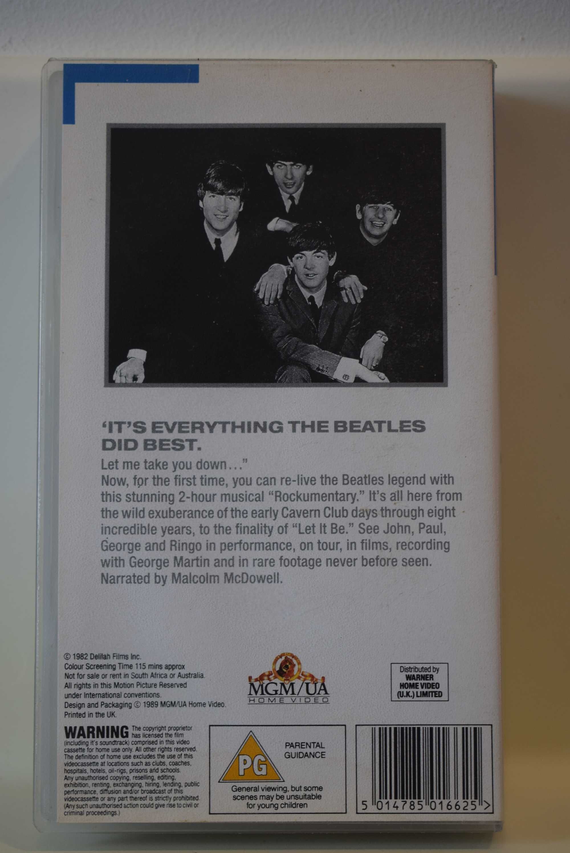 The Compleat Beatles  In Concert  VHS