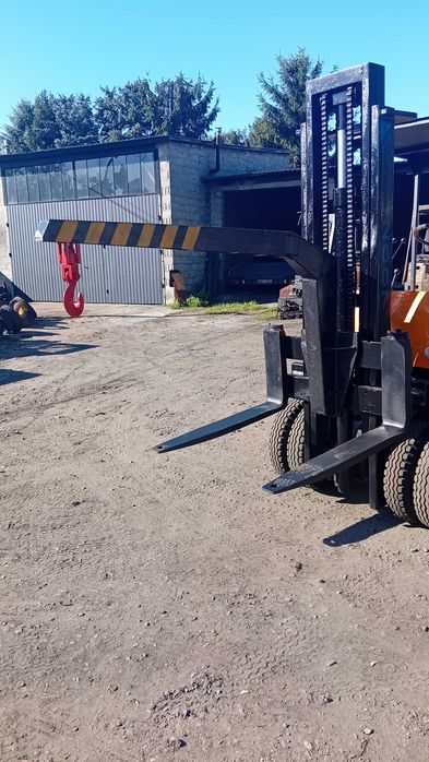 Wysięg z hakiem wózek widłowy, ciągnik, tur big bag